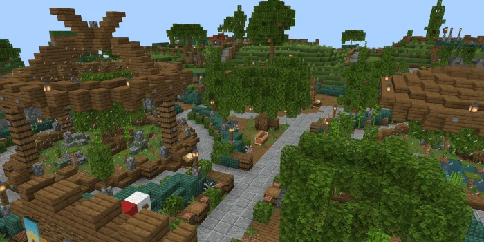 Minecraft Zoo World Minecraft screenshot 2