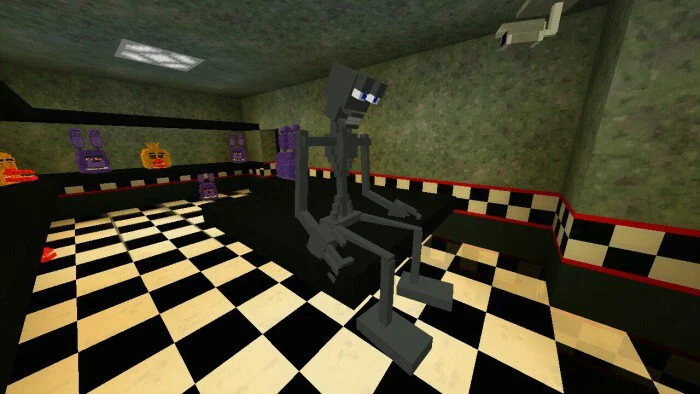 Five Nights at Freddy’s Minecraft screenshot 1