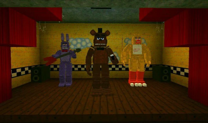 Five Nights at Freddy’s Minecraft screenshot 3