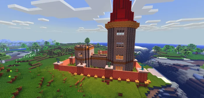 Small Castle with Security Minecraft screenshot 1