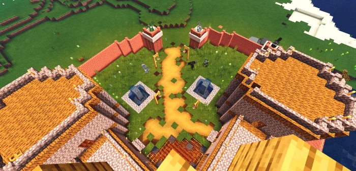 Small Castle with Security Minecraft screenshot 2