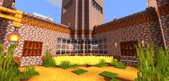 Small Castle with Security Minecraft screenshot 3