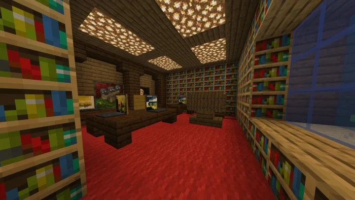 MURDER MYSTERY (Woodland Manor) Minecraft screenshot 1