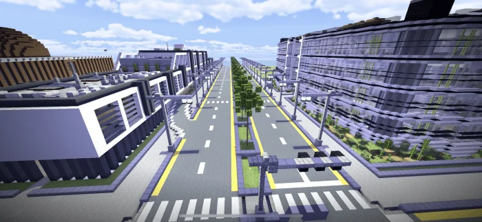 Modern City Minecraft screenshot 1