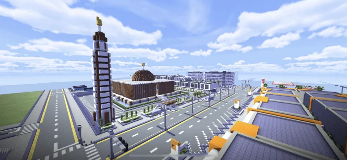 Modern City Minecraft screenshot 2