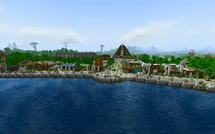 Abandoned Jurassic World Minecraft screenshot 4