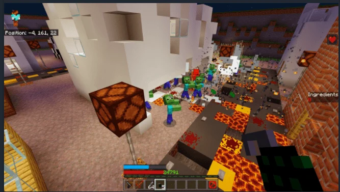 Pistol Royale: Zombies Minecraft screenshot 1