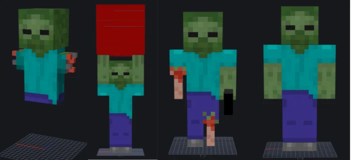 Pistol Royale: Zombies Minecraft screenshot 2