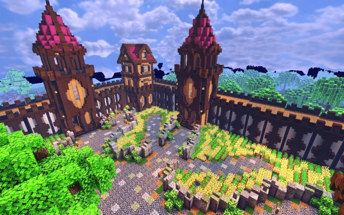 Medieval Fortress Minecraft screenshot 1