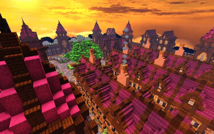 Medieval Fortress Minecraft screenshot 2