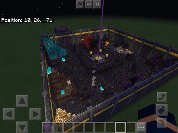 Nether Arena Minecraft screenshot 2