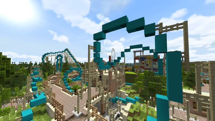 Thorpe Park (Theme Park) Minecraft screenshot 2