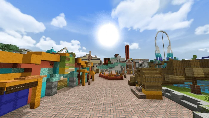 Thorpe Park (Theme Park) Minecraft screenshot 3
