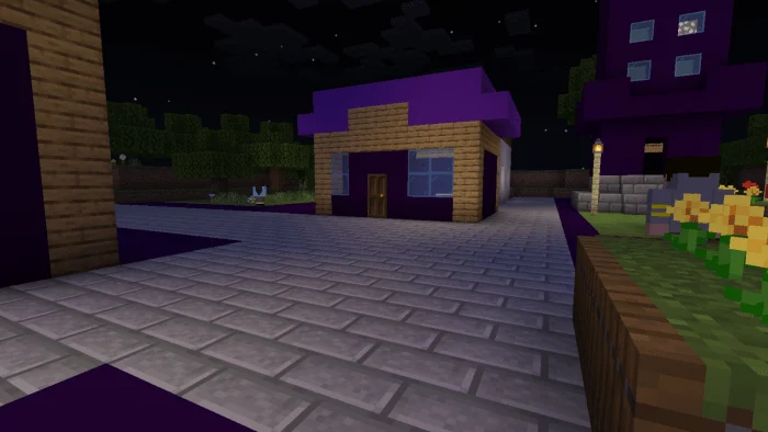 Lavender Town Minecraft screenshot 1