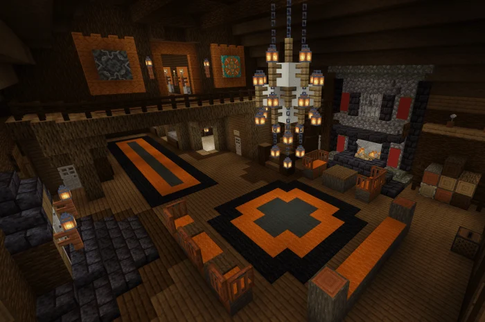 Cabin in The Woods Minecraft screenshot 1