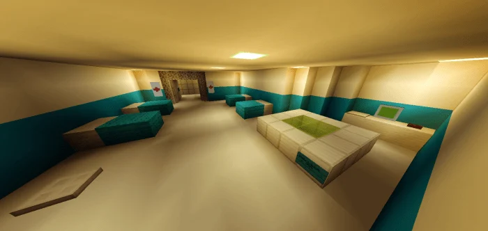 Among Us Space Ship Minecraft screenshot 1
