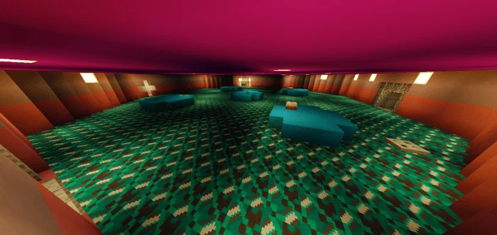 Among Us Space Ship Minecraft screenshot 2
