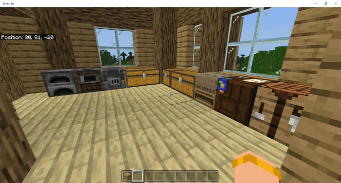 Three Connected Treehouses Minecraft screenshot 3