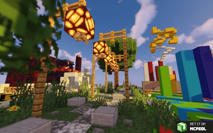 Parkour Stripes Minecraft screenshot 2