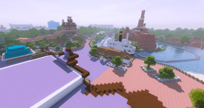 Disneyland Paris Resort Minecraft screenshot 2