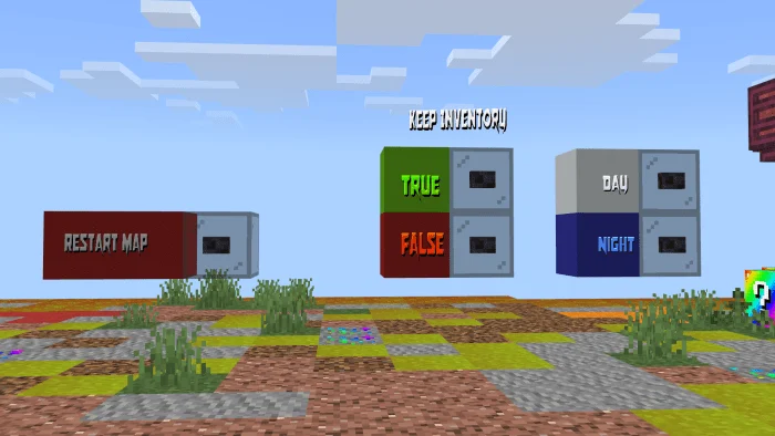 Rainbow LuckyBlock Race Minecraft screenshot 2