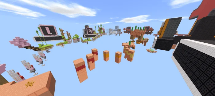 Parkour Warrior Minecraft screenshot 2