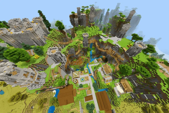 Medieval Highlands – Atlantis Minecraft screenshot 1