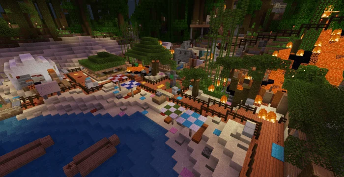 COD ZOMBIES Inspired: Paradise of the Dead Minecraft screenshot 4