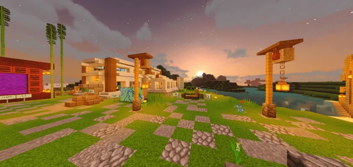 The Fantastic House Minecraft screenshot 1