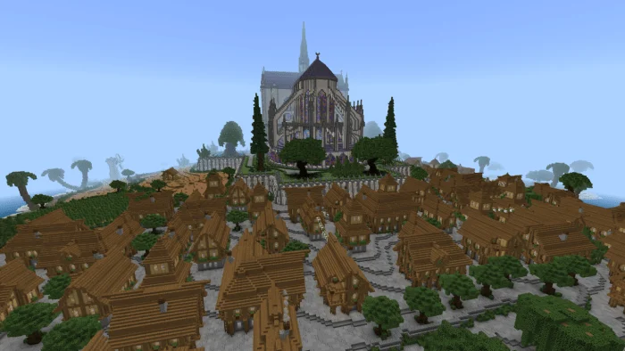 Notre Dame Minecraft screenshot 1