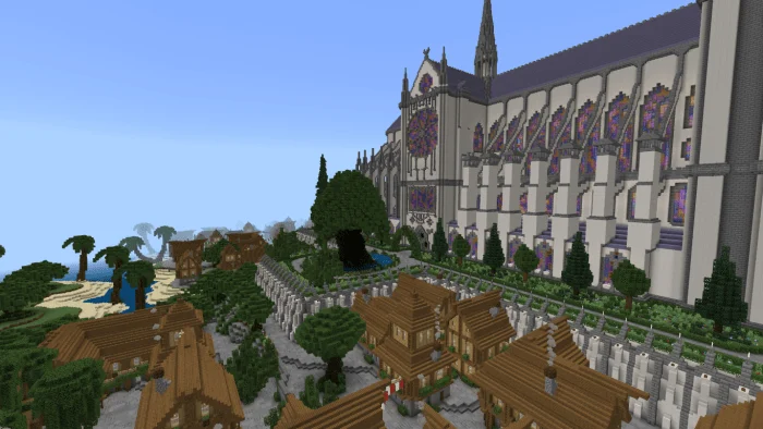 Notre Dame Minecraft screenshot 3