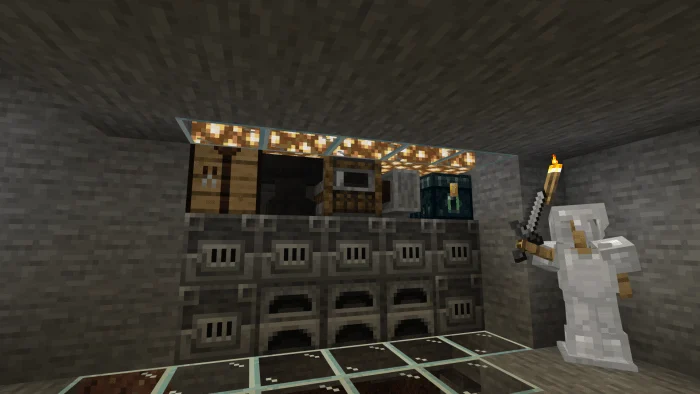Underground Starter Base Minecraft screenshot 1