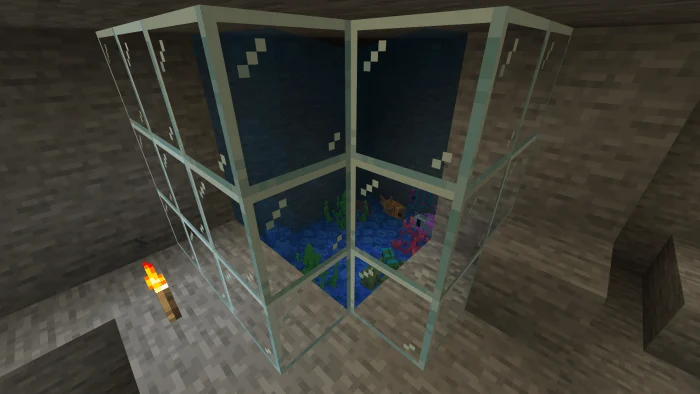 Underground Starter Base Minecraft screenshot 2