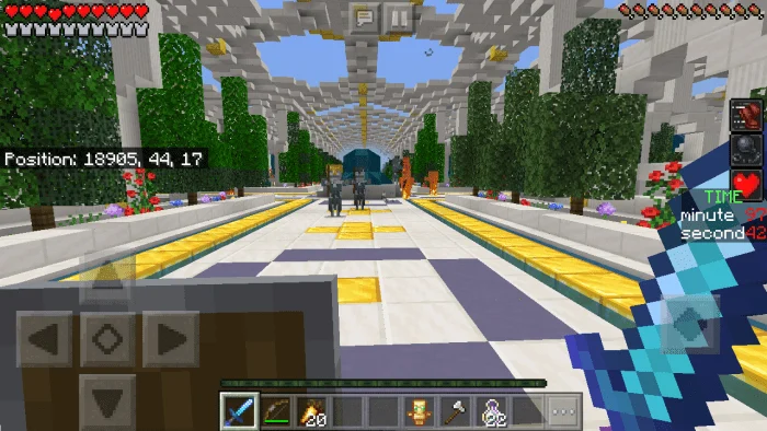Temple Run Crazy Edition Minecraft screenshot 1