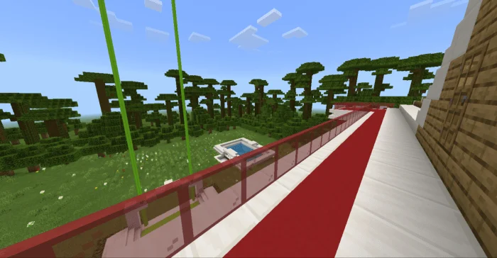 Simple Redstone House Minecraft screenshot 1