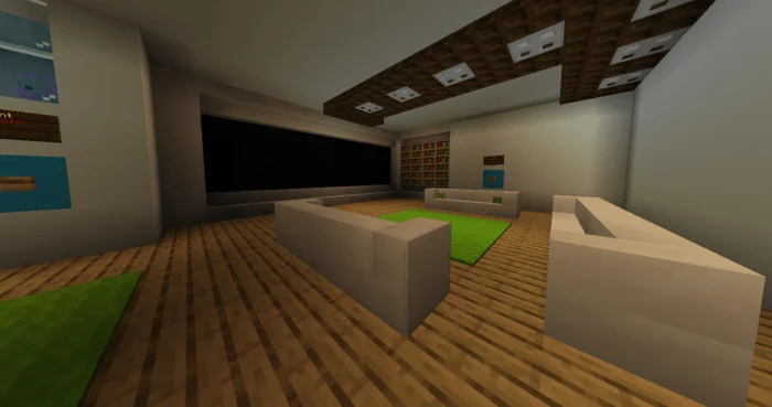 Simple Redstone House Minecraft screenshot 2