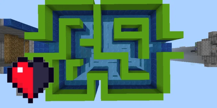 HALF HEART Minecraft screenshot 3