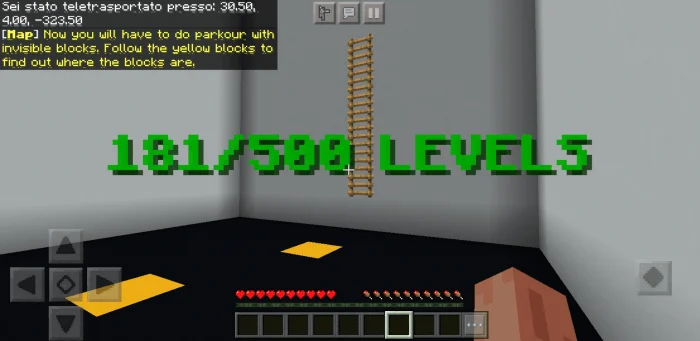 500 LEVELS PARKOUR Minecraft screenshot 2