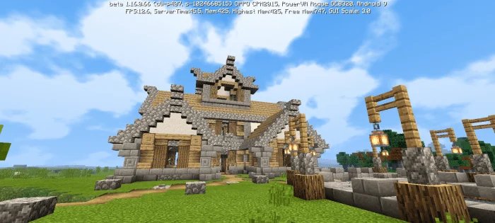Vintage Mansion & Village Minecraft screenshot 1