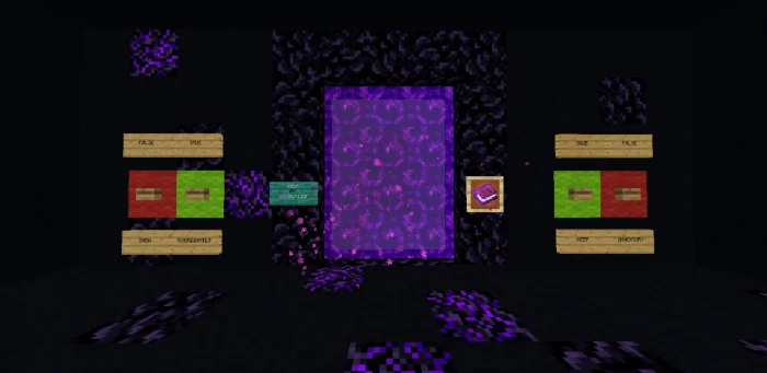 Nether Skyblock Minecraft screenshot 1