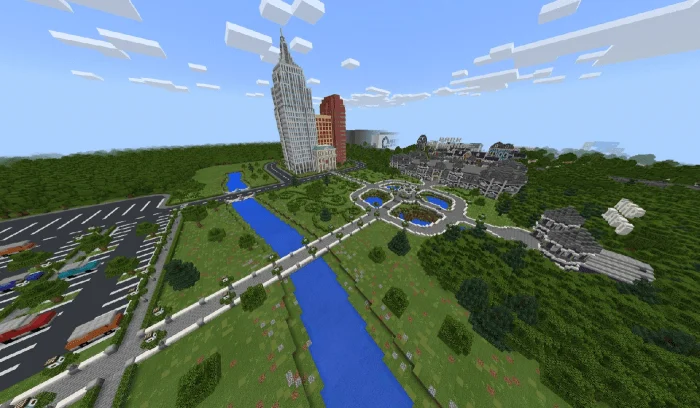 The World Of Games Minecraft screenshot 1