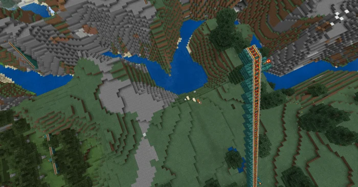 The Epic Roller Coaster Minecraft screenshot 2