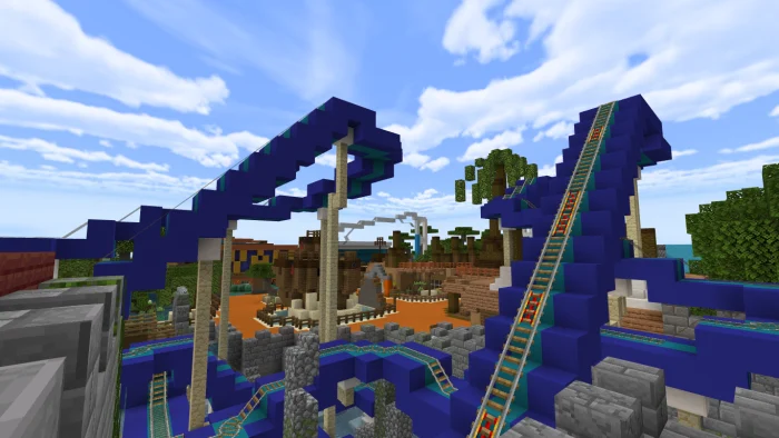 Blazer Land Theme park Minecraft screenshot 2
