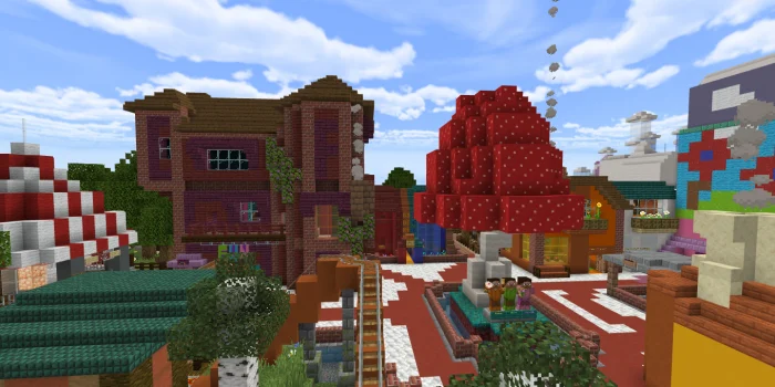 Blazer Land Theme park Minecraft screenshot 3