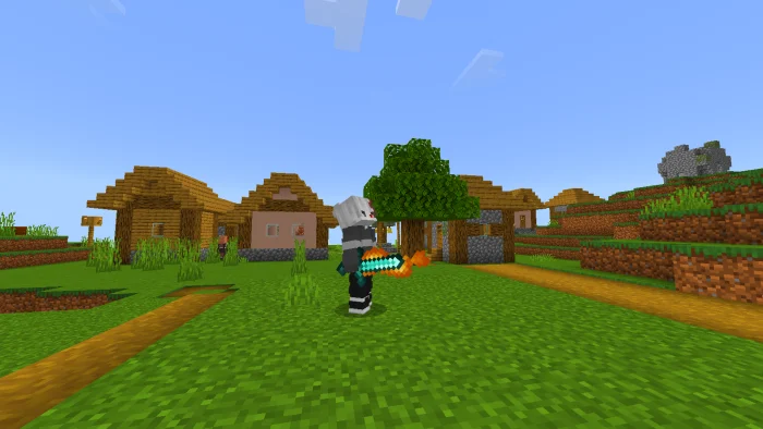 Fiery Enchantment Glint Minecraft screenshot 1