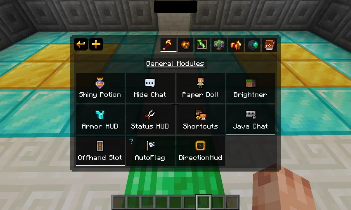 Utility ui Minecraft screenshot 4
