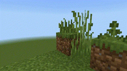 Waving leaves, Grass and Plants Minecraft screenshot 1