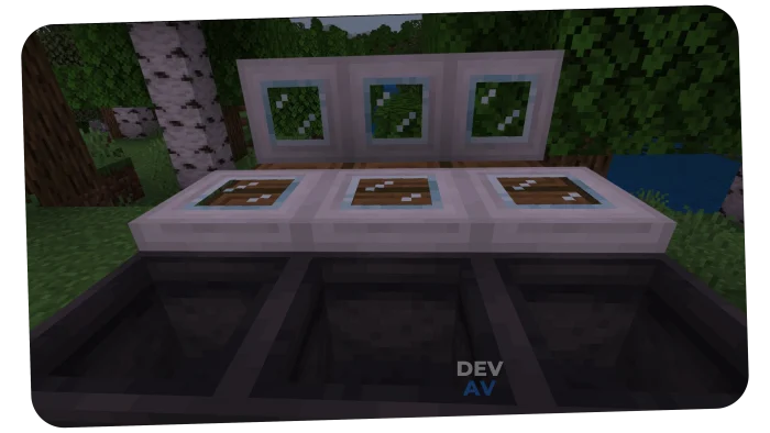 Glass Trapdoors Minecraft screenshot 1