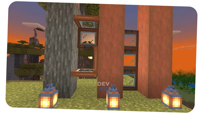 Glass Trapdoors Minecraft screenshot 3