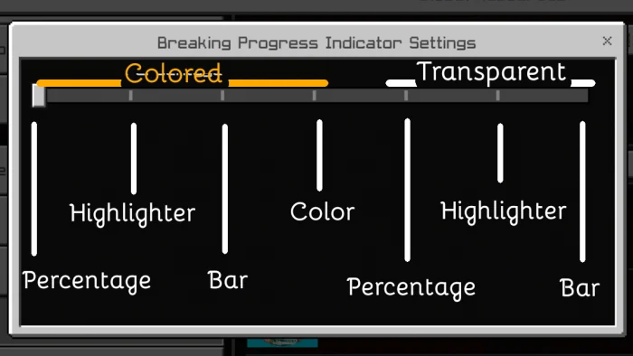 Breaking Block Progress Indicator Minecraft screenshot 2